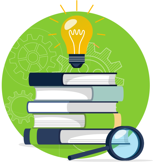 Content library illustration